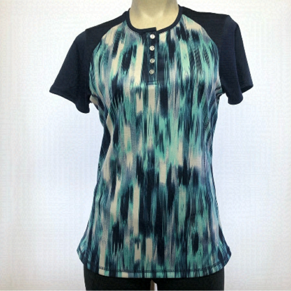 NWOT Callaway Opti-dry Athletic Blue Golf Short Sleeve Shirt Size Small - Picture 1 of 10